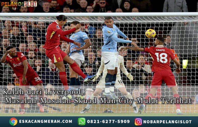 Masalah SkuadManCity Mulai Terlihat