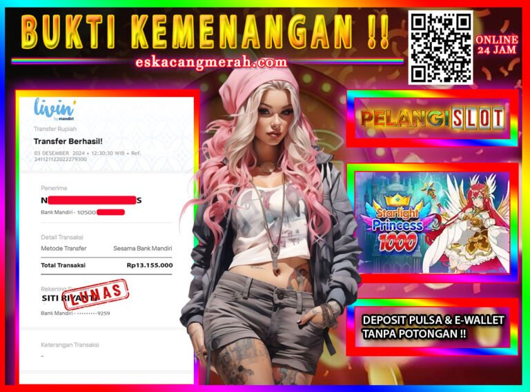 BUKTI JACKPOT PRAGMATIC 03/DESEMBER/2024