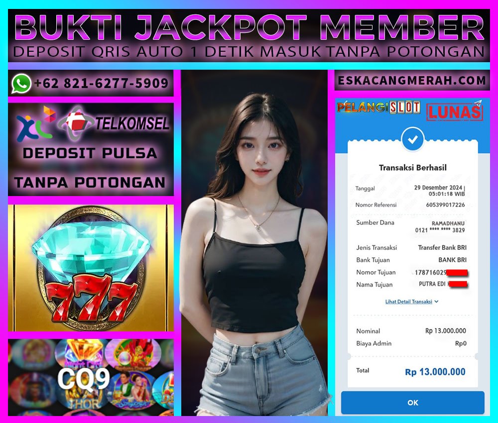 BUKTI JACKPOTMAIN CQ9 29/DESEMBER/2024