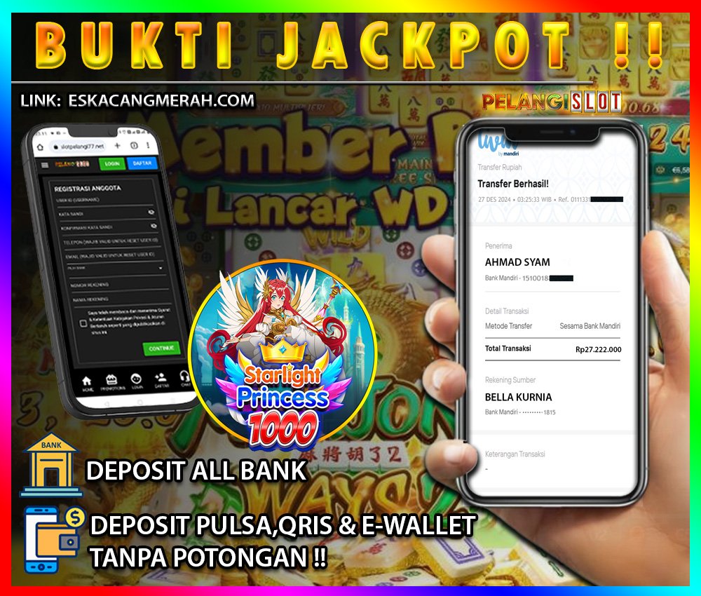 BUKTI JACKPOT PRAGMATIC 27/DESEMBER/2024