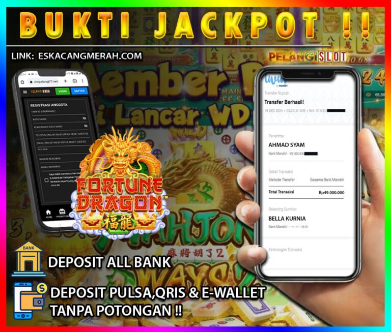 BUKTI JACKPOT MEMBER 18/DESEMBER/2024