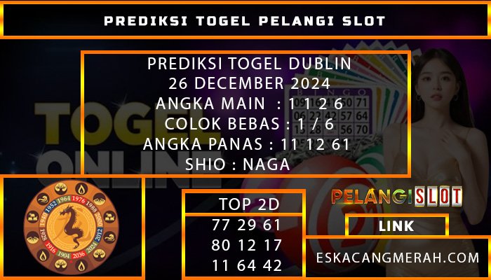 PREDIKSI TOGEL DUBLINLOTTERY 26/DESEMBER/2024