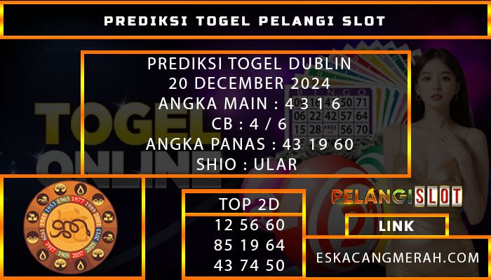 PREDIKSI TOGEL DUBLINLOTTERY 20/DESEMBER/2024