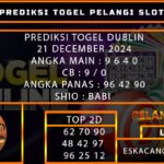PREDIKSI TOGEL DUBLINLOTTERY 21/DESEMBER/2024