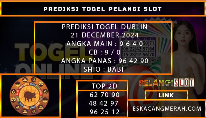 PREDIKSI TOGEL DUBLINLOTTERY 21/DESEMBER/2024