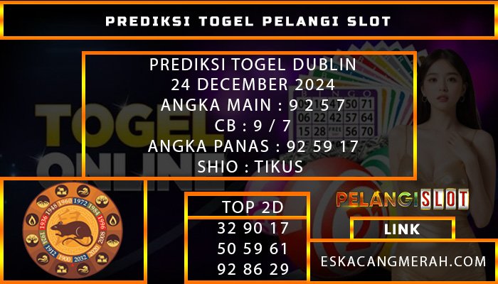 PREDIKSI TOGEL DUBLINLOTTERY 24/DESEMBER/2024