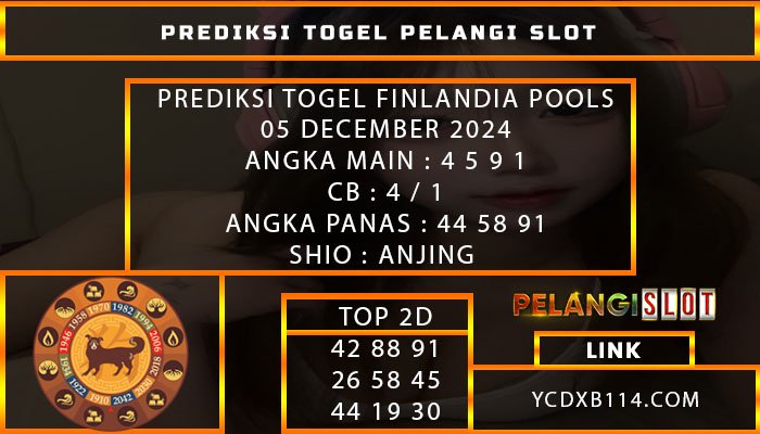 PREDIKSI TOGELFINLANDIA 05/DESEMBER/2024
