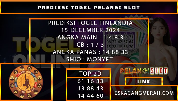 PREDIKSI TOGEL FINLANDIA 16/DESEMBER/2024