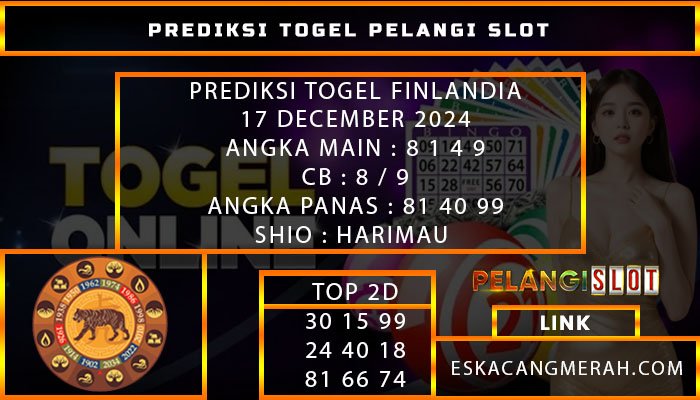 PREDIKSI TOGEL FINLANDIA 17/DESEMBER/2024