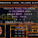 PREDIKSI TOGEL FINLANDIA 20/DESEMBER/2024