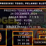 PREDIKSI TOGEL FINLANDIA 24/DESEMBER/2024