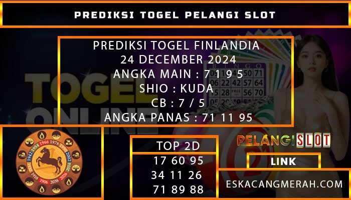 PREDIKSI TOGEL FINLANDIA 24/DESEMBER/2024