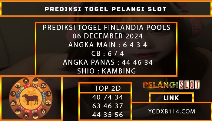 PREDIKSI TOGELFINLANDIA 06/DESEMBER/2024