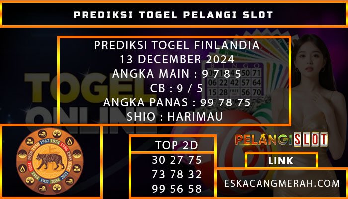 PREDIKSI TOGEL FINLANDIA 13/DESEMBER/2024