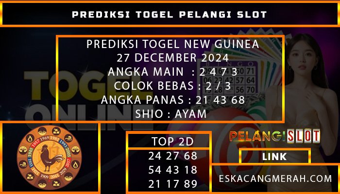 PREDIKSI TOGEL NEWGUINEA 27/DESEMBER/2024