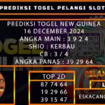 PREDIKSI TOGEL NEWGUINEA 16/DESEMBER/2024