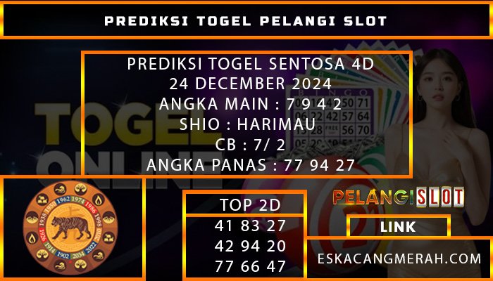 PREDIKSI TOGEL SENTOSA4D 24/DESEMBER/2024