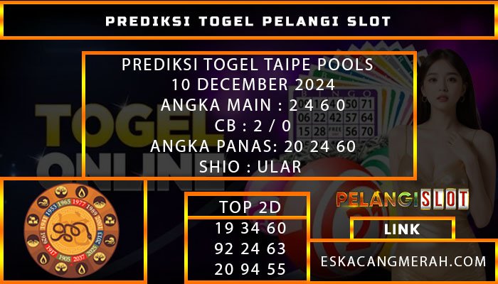 PREDIKSI TOGEL TAIPEI 10/DESEMBER/2024