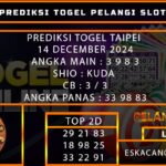 PREDIKSI TOGEL TAIPEI 14/DESEMBER/2024