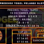 PREDIKSI TOGEL TAIPEI 19/DESEMBER/2024