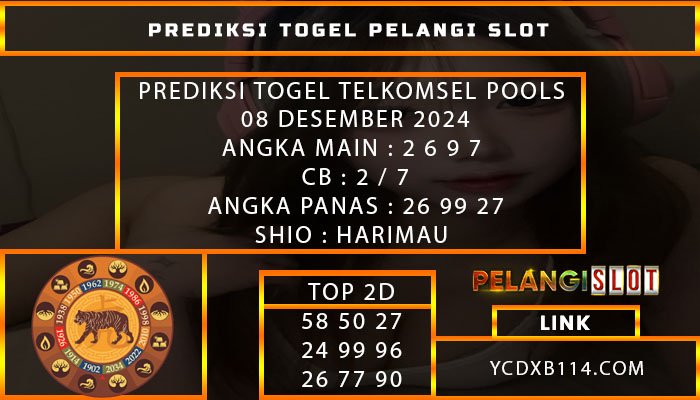 PREDIKSI TOGEL TELKOMSEL 08/DESEMBER/2024