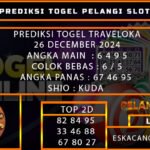 PREDIKSI TOGELTRAVELOKA 26/DESEMBER/2024