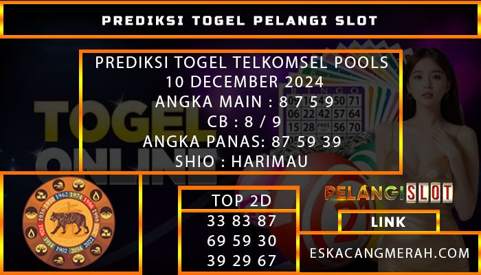PREDIKSI TOGEL TELKOMSEL 10/DESEMBER/2024