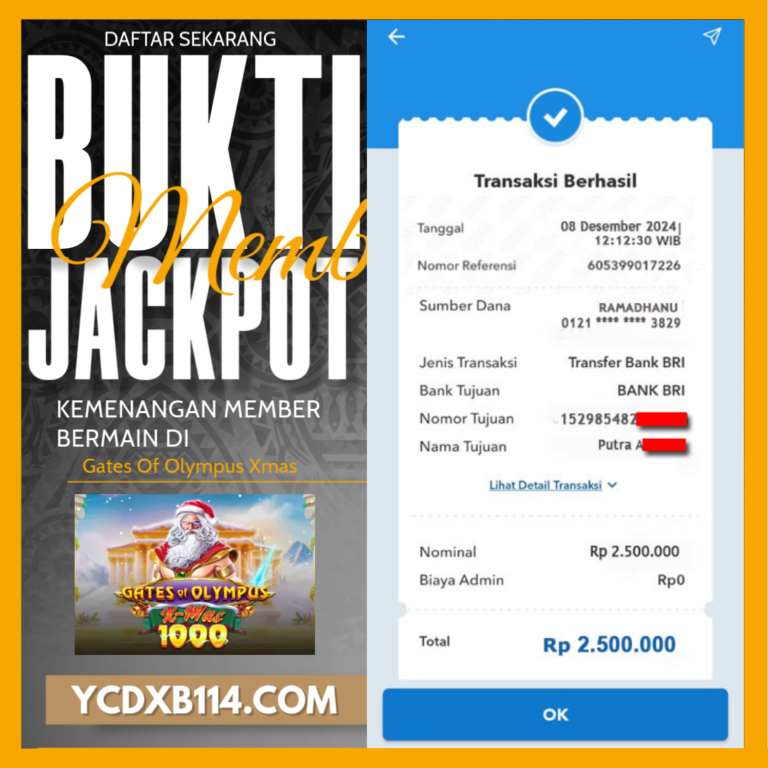 BUKTI JACKPOT PRAGMATIC 08/DESEMBER/2024