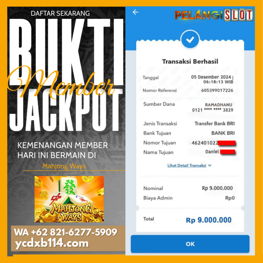 BUKTI JACKPOT PGSOFT 05/DESEMBER/2024