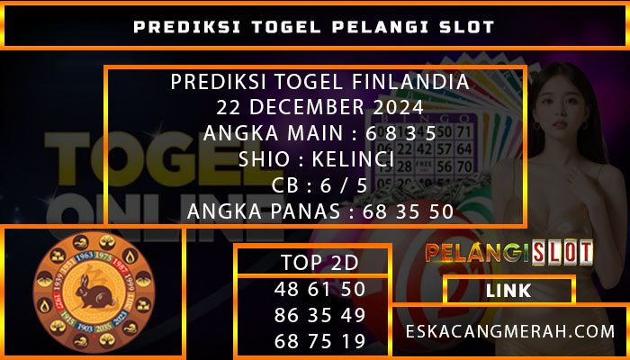 PREDIKSI TOGEL FINLANDIA 22/DESEMBER/2024