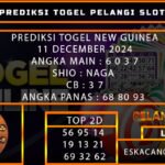 PREDIKSI TOGEL NEWGUINEA 11/DESEMBER/2024