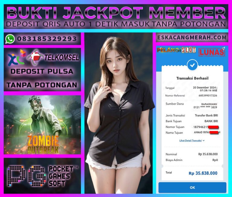 BUKTI JACKPOT PGSOFT 20/JANUARI/2025