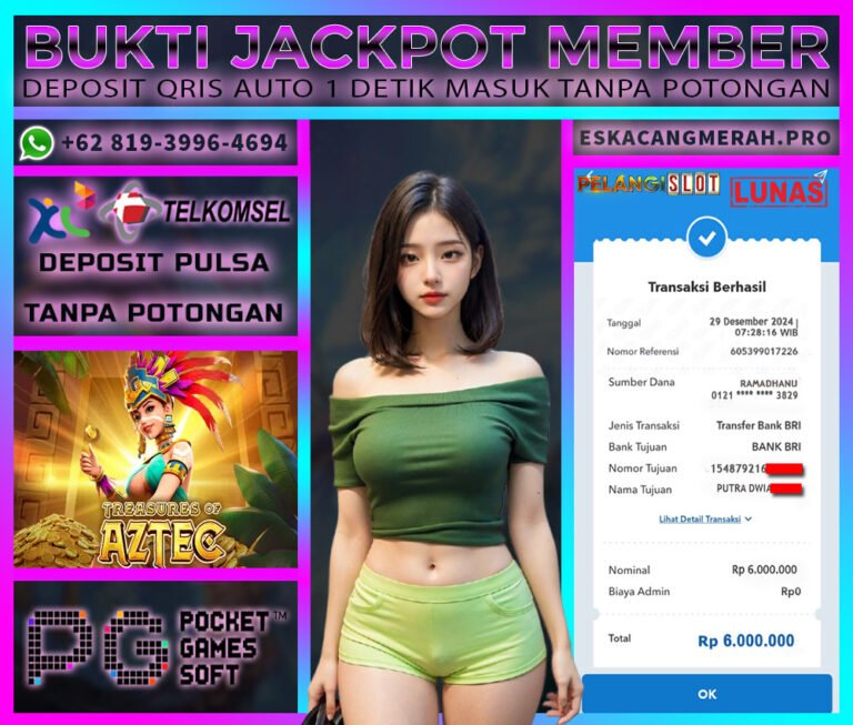 BUKTI JACKPOT PGSOFT 29/JANUARI/2025