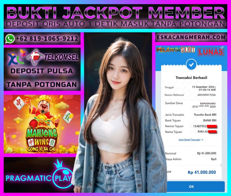 BUKTI JACKPOT PRAGMATIC 13/JANUARI/2024