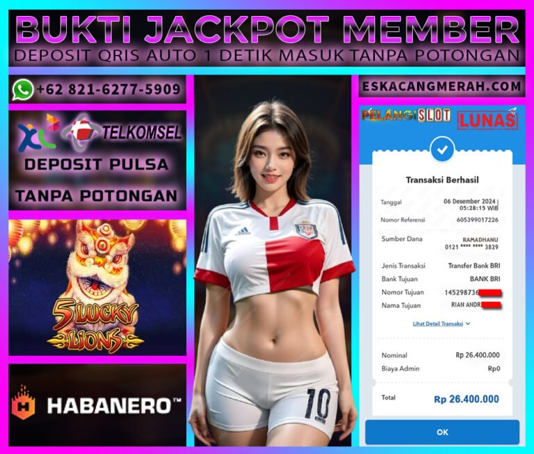 BUKTI JACKPOT HABANERO 06/JANUARI/2024
