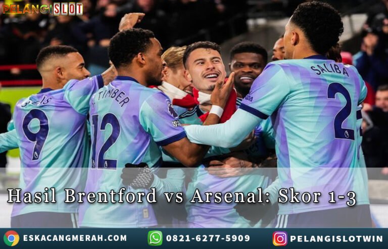 Hasil Brentford/vsArsenal Skor 1/3