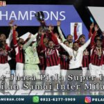 Daftar Juara Piala SuperItalia