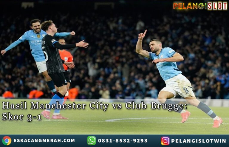 Hasil Manchester City/vs/Club Brugge