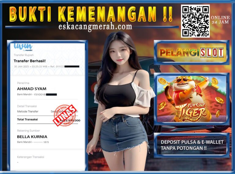 BUKTI JACKPOT PRAGMATIC 30/JANUARI/2025