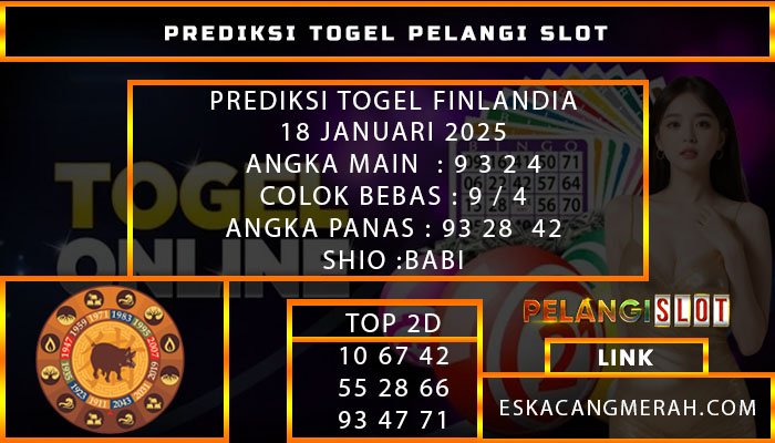 PREDIKSI TOGEL FINLANDIA 18/JANUARI/2025