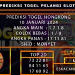 PREDIKSI TOGEL HONGKONG 10/JANUARI/2024