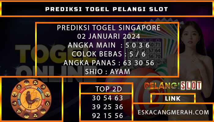 PREDIKSI TOGEL SINGAPORE 02/JANUARI/2024