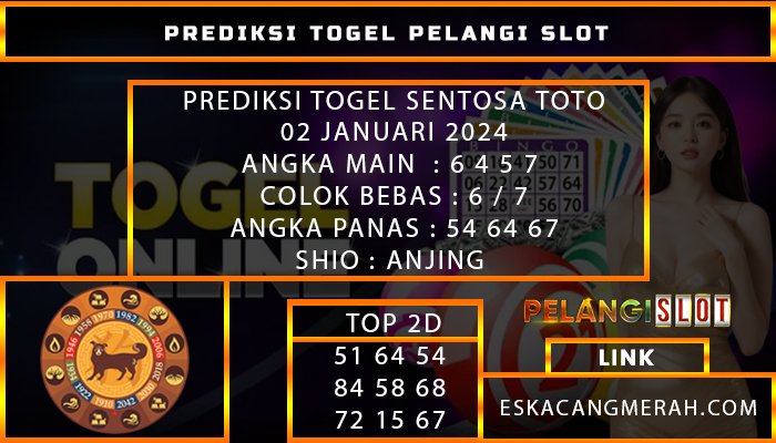 PREDIKSI TOGEL SENTOSATOTO 02/JANUARI/2024