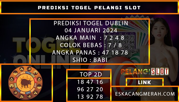 PREDIKSI TOGEL DUBLINLOTTERY 04/JANUARI/2024