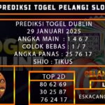 PREDIKSI TOGEL DUBLINLOTTERY 29/JANUARI/2025
