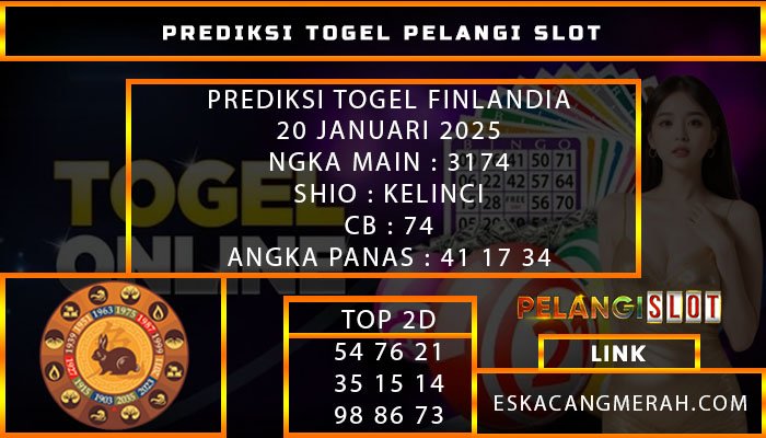 PREDIKSI TOGEL FINLANDIA 20/JANUARI/2025