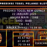 PREDIKSI TOGEL NEWGUINEA 22/JANUARI/2025