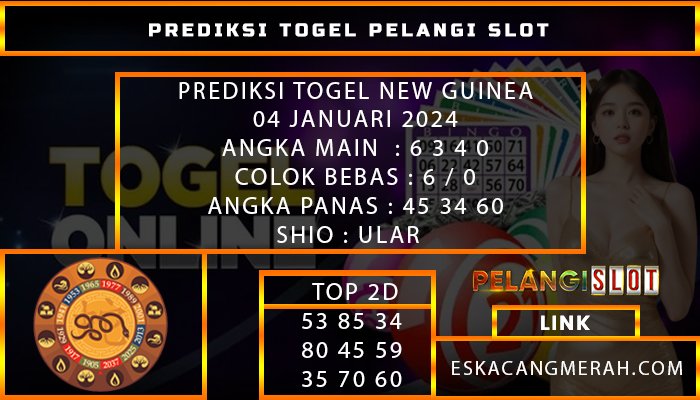 PREDIKSI TOGEL NEWGUINEA 04/JANUARI/2024