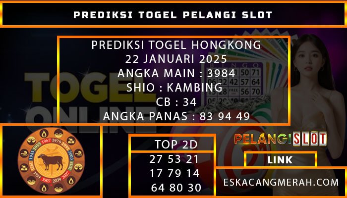 PREDIKSI TOGEL HONGKONG 22/JANUARI/2025