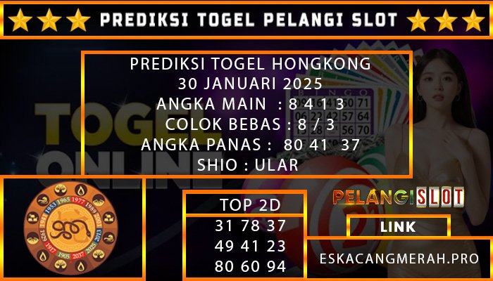 PREDIKSI TOGEL HONGKONG 30/JANUARI/2025